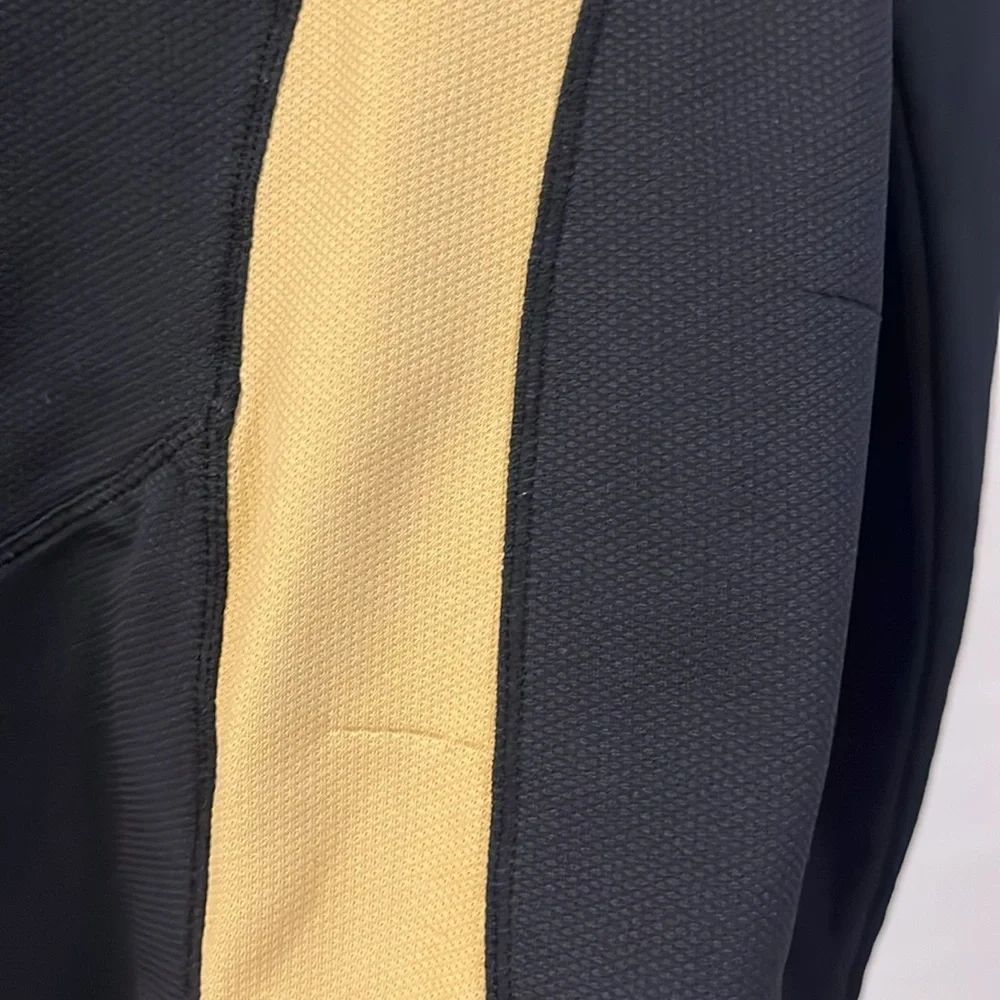 Nike Gold and Black Soccer Shirt